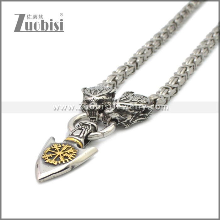 Stainless Steel Necklaces n003283S3
