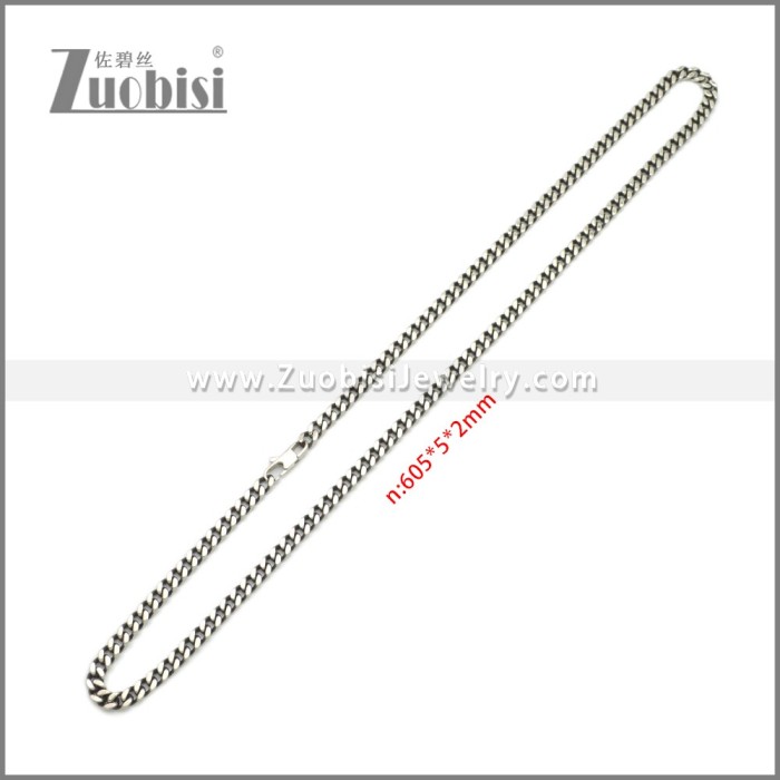 Stainless Steel Necklaces n003277S
