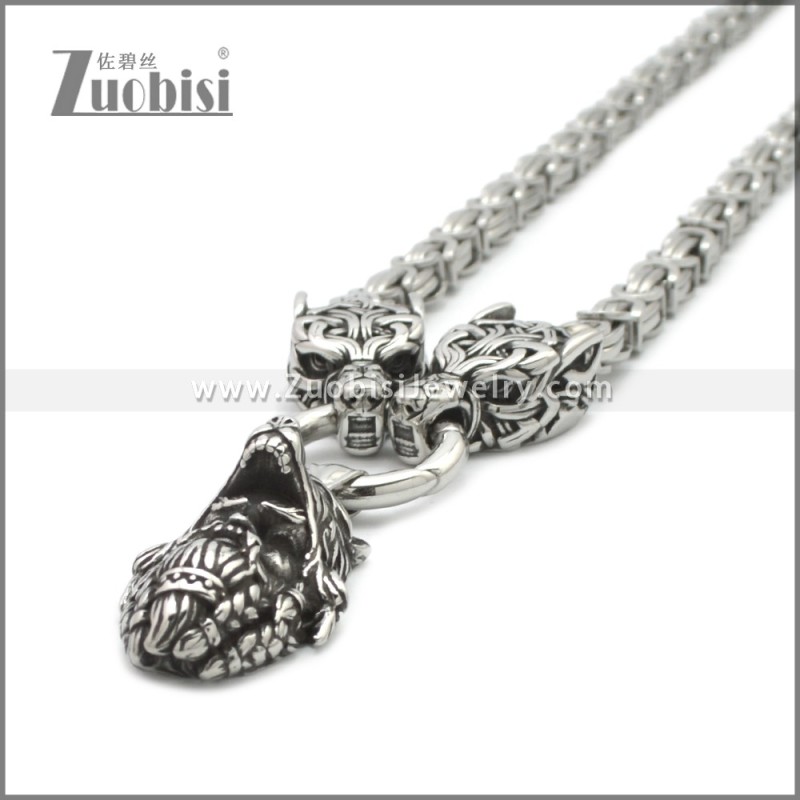 Stainless Steel Necklaces n003285S16