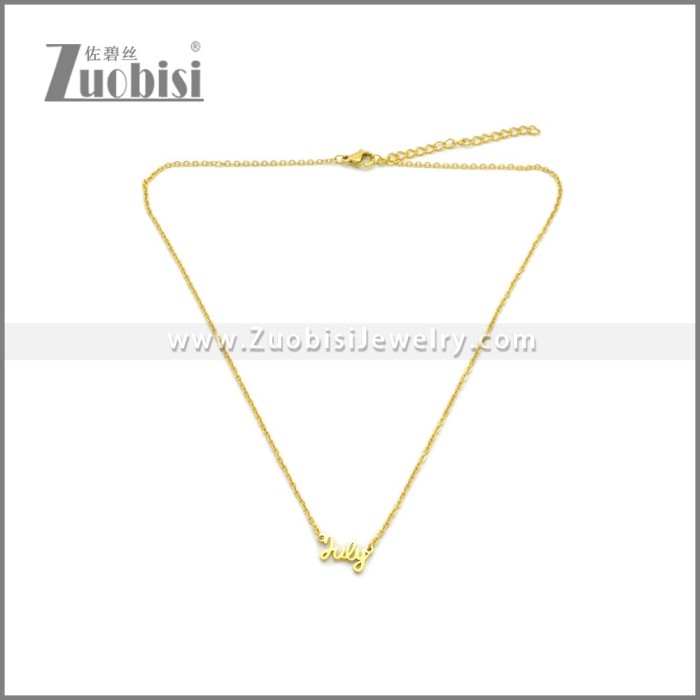 Stainless Steel Necklaces n003265G