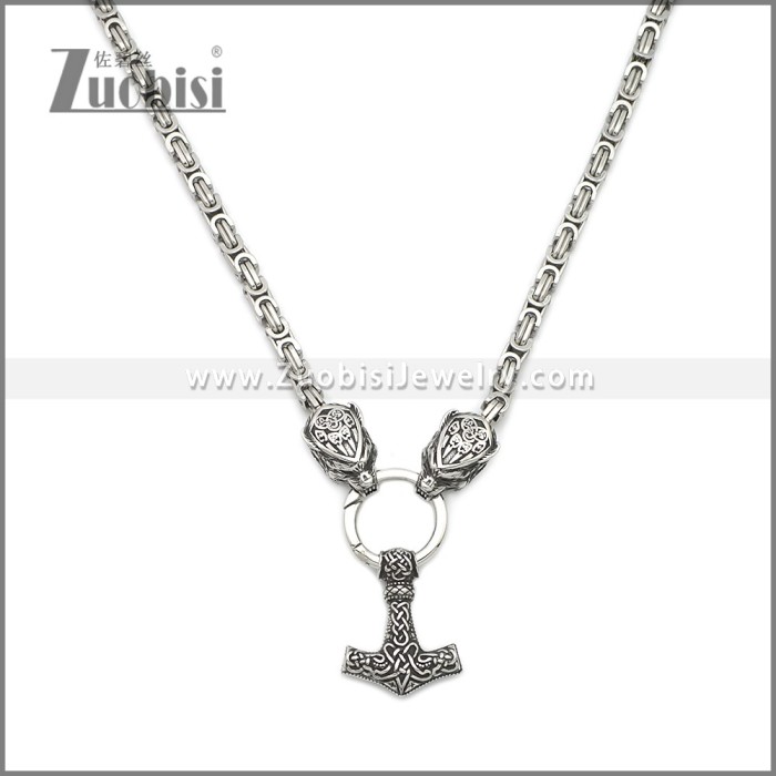 Stainless Steel Necklaces n003283S17