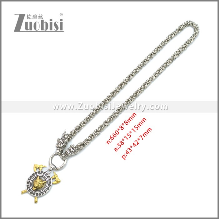 Stainless Steel Necklaces n003284S9