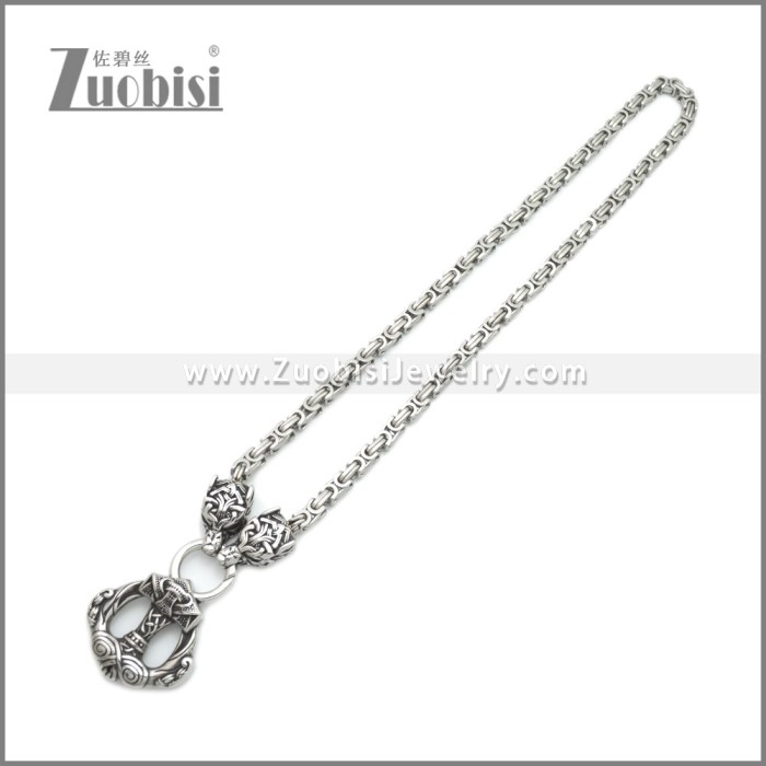 Stainless Steel Necklaces n003285S14