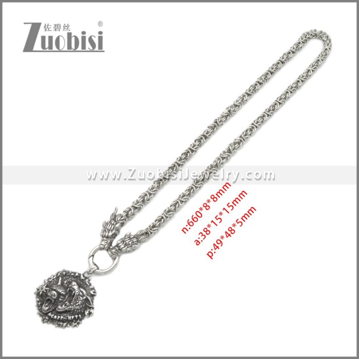 Stainless Steel Necklaces n003284S1