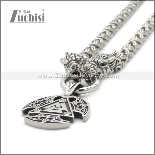 Stainless Steel Necklaces n003284S13