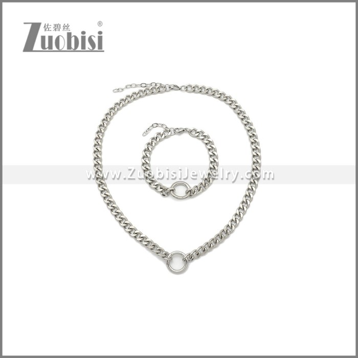 Stainless Steel Jewelry Sets s002987S