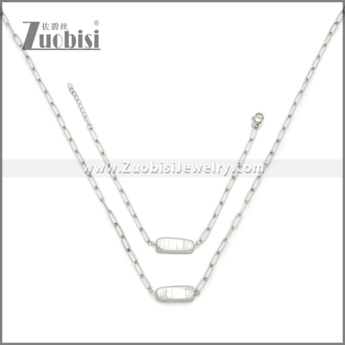 Stainless Steel Jewelry Sets s002992S