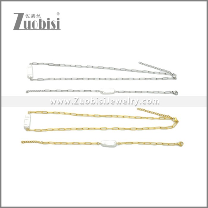 Stainless Steel Jewelry Sets s002992G