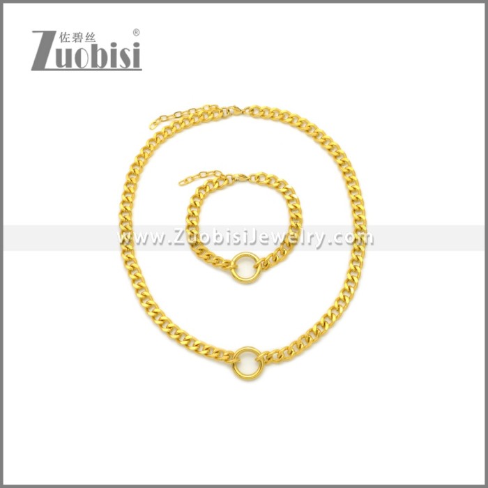 Stainless Steel Jewelry Sets s002987G