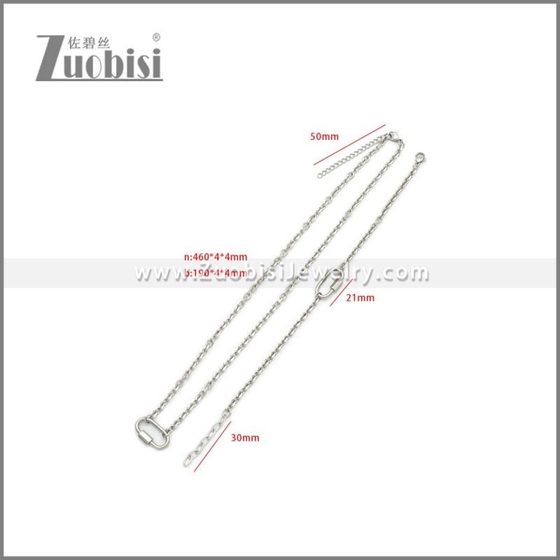 Stainless Steel Jewelry Sets s002991S
