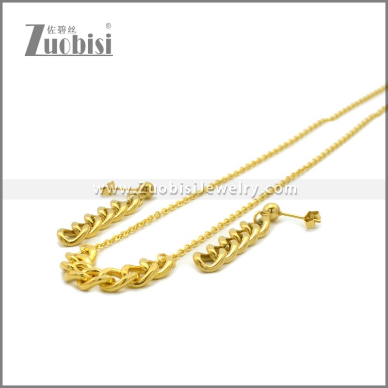 Stainless Steel Jewelry Sets s002994G