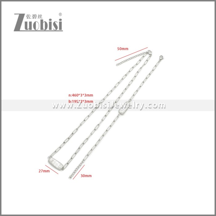 Stainless Steel Jewelry Sets s002992S