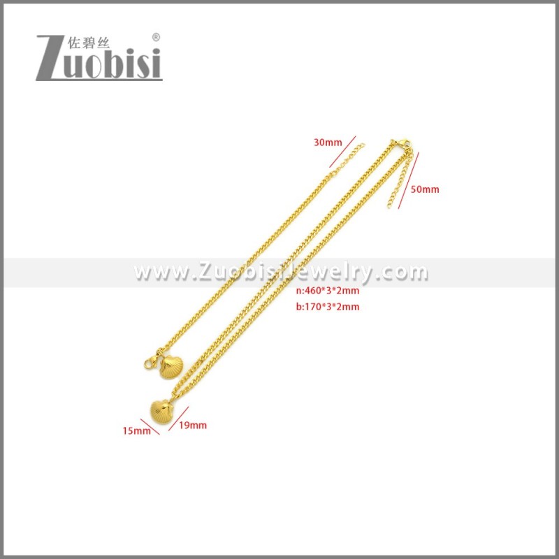 Stainless Steel Jewelry Sets s002988G