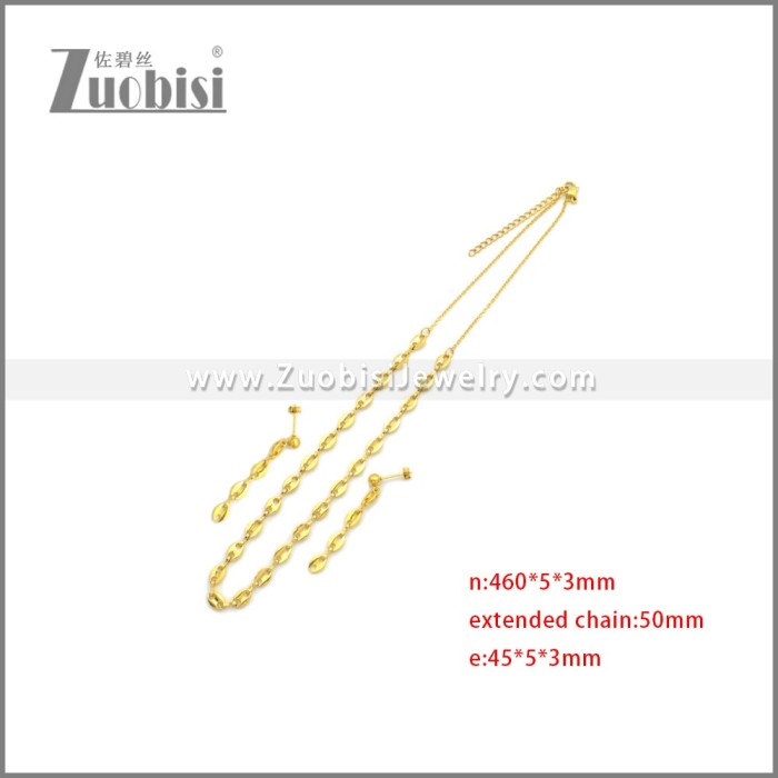 Stainless Steel Jewelry Sets s002993G