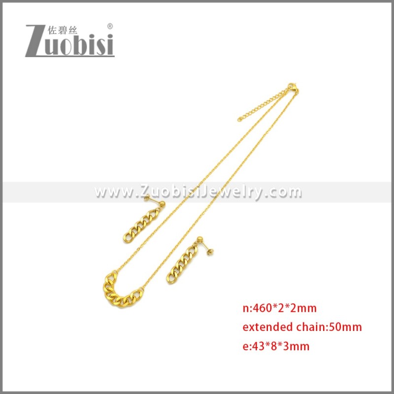 Stainless Steel Jewelry Sets s002994G