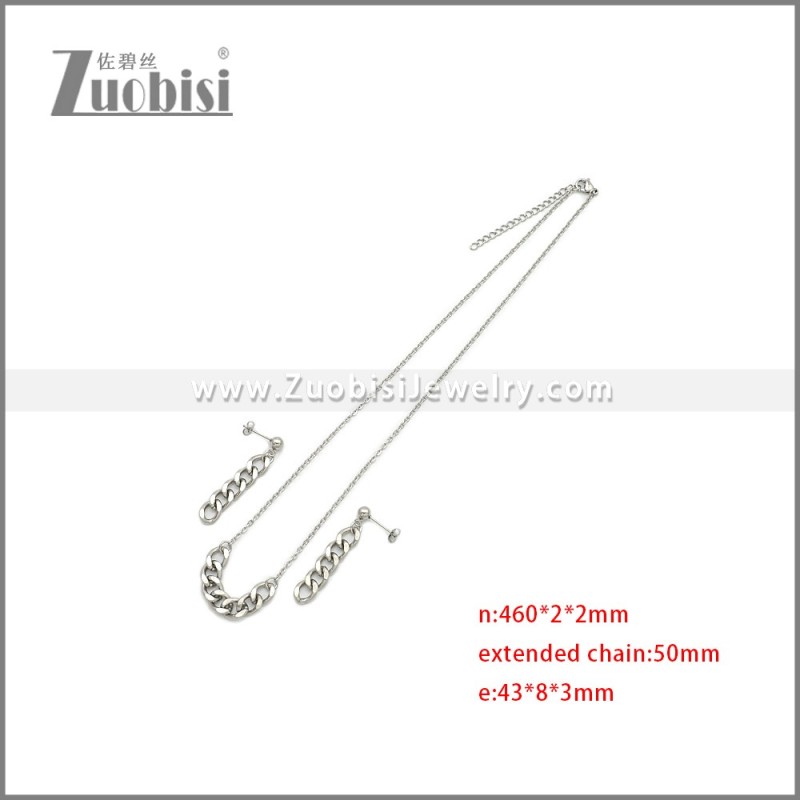 Stainless Steel Jewelry Sets s002994S