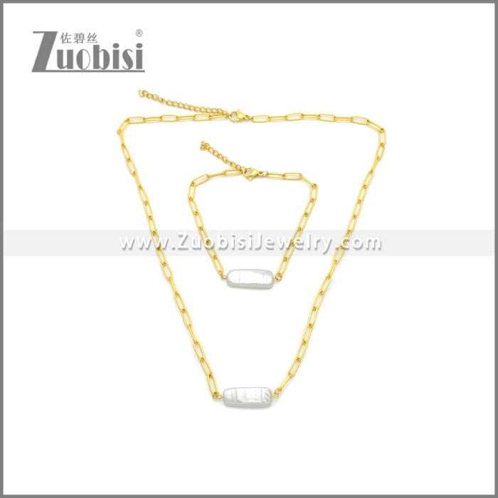 Stainless Steel Jewelry Sets s002992G
