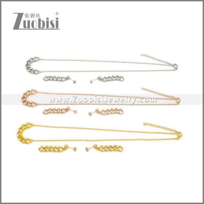 Stainless Steel Jewelry Sets s002994R