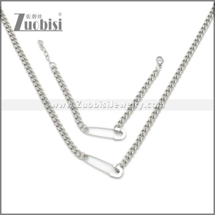 Stainless Steel Jewelry Sets s002989S
