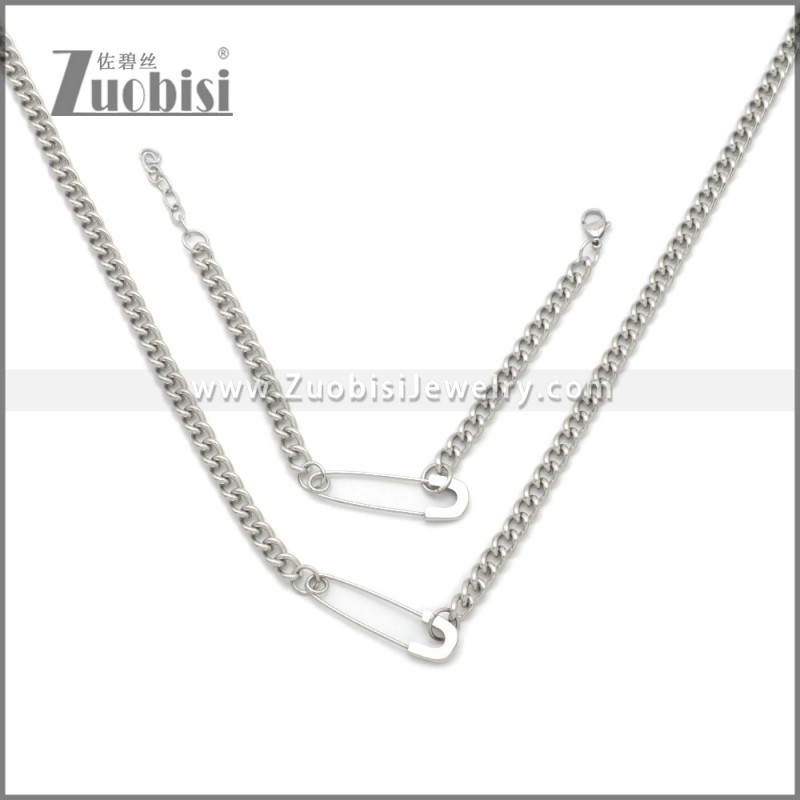 Stainless Steel Jewelry Sets s002989S
