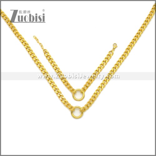 Stainless Steel Jewelry Sets s002987G