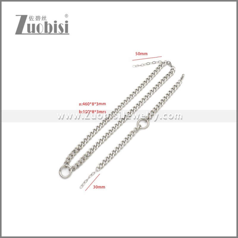 Stainless Steel Jewelry Sets s002987S