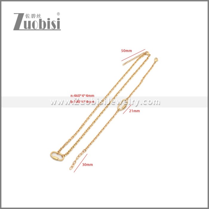 Stainless Steel Jewelry Sets s002991R