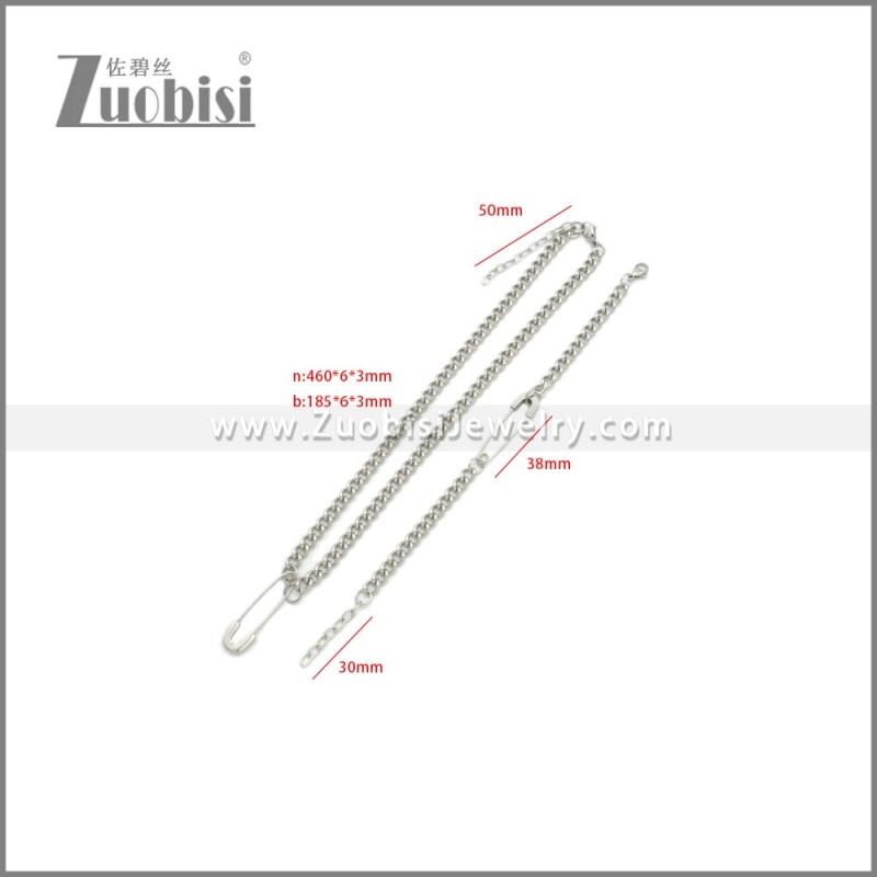 Stainless Steel Jewelry Sets s002989S