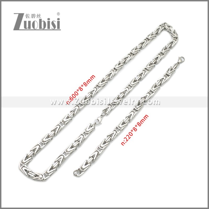 Stainless Steel Jewelry Sets s002996S