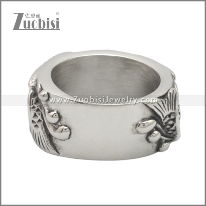 Pisces Ring Crafted 2 Casting Fishes r002513