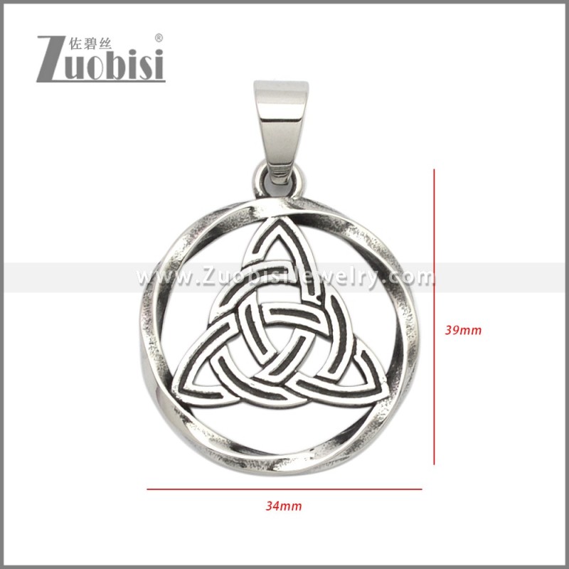 Stainless Steel Pendants p011236S