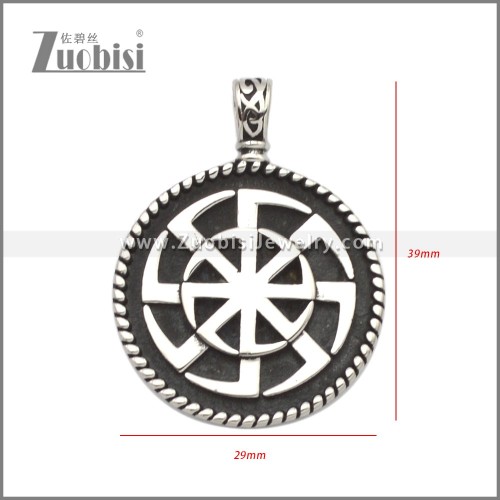 Stainless Steel Pendants p011237SH