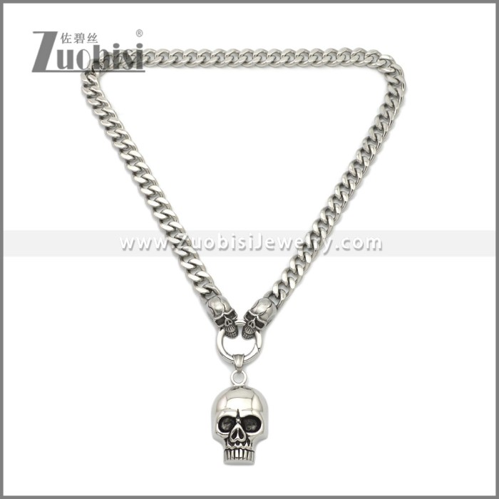 Stainless Steel Necklaces n003288S2