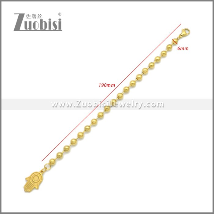 Stainless Steel Bracelets b010237G