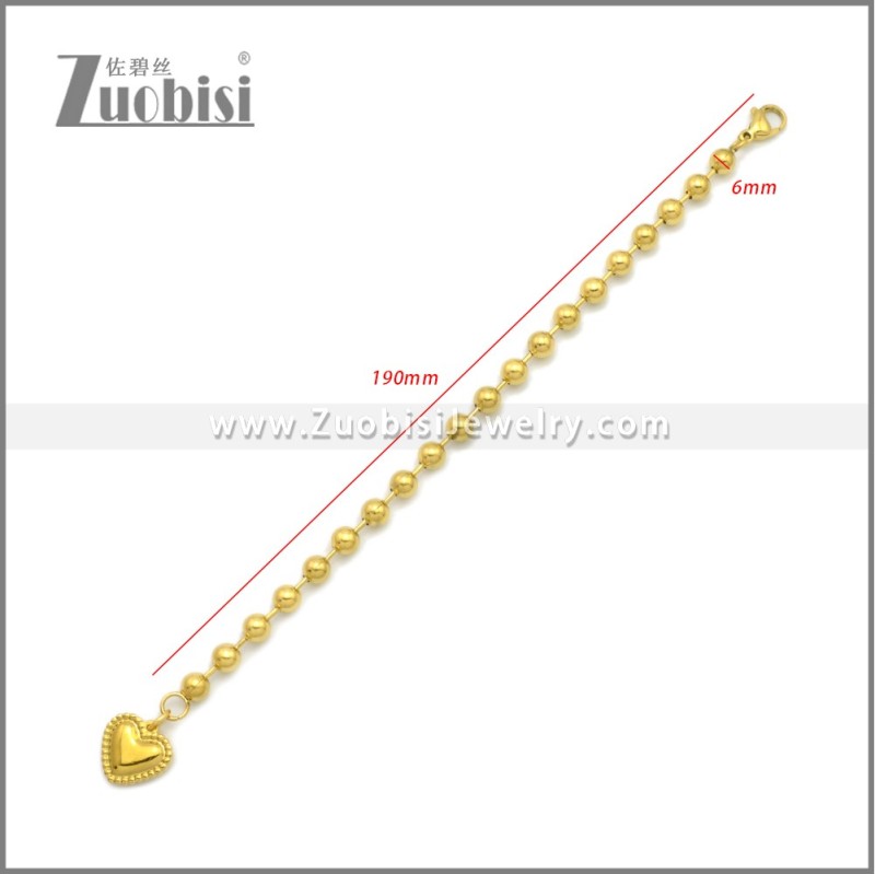 Stainless Steel Bracelets b010227G