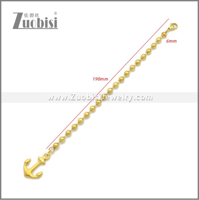 Stainless Steel Bracelets b010241G