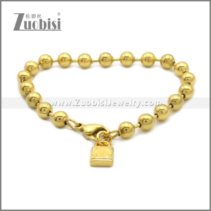 Stainless Steel Bracelets b010220G