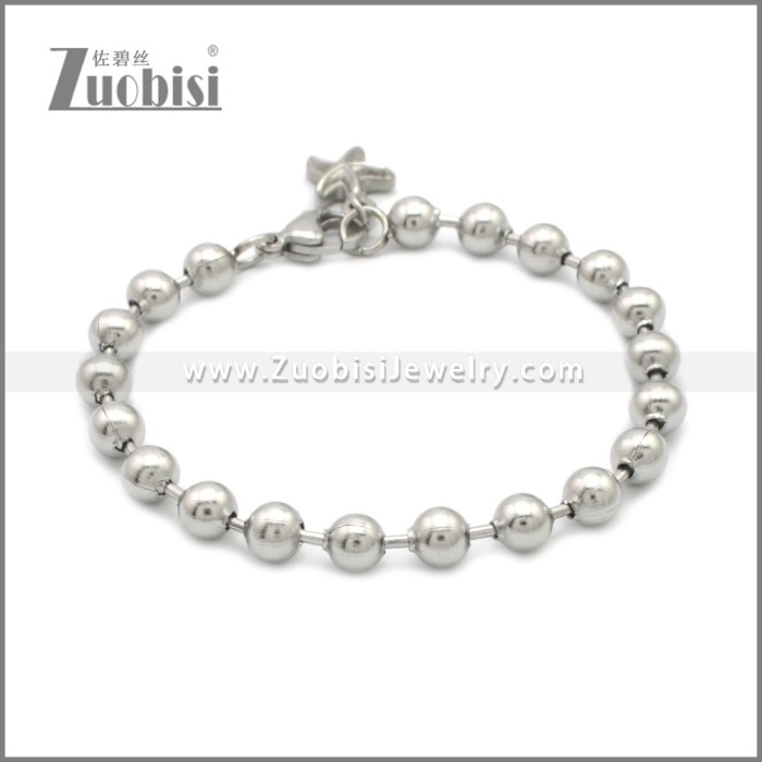 Stainless Steel Bracelets b010280S