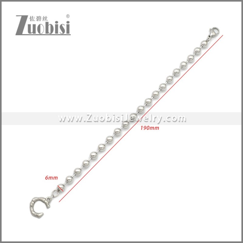 Stainless Steel Bracelets b010257S