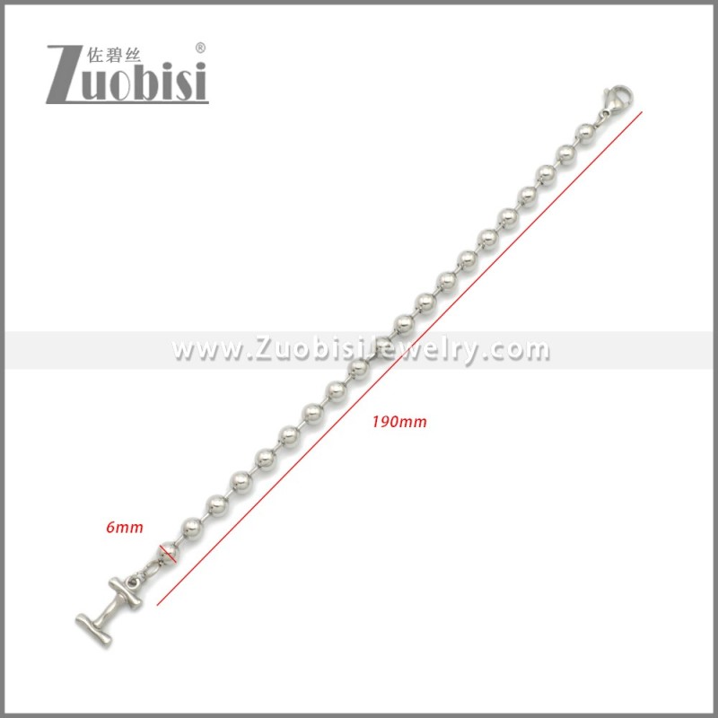 Stainless Steel Bracelets b010263S