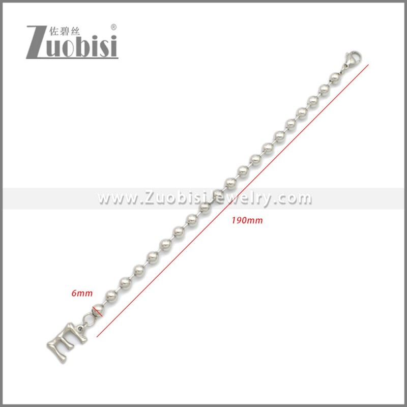 Stainless Steel Bracelets b010259S