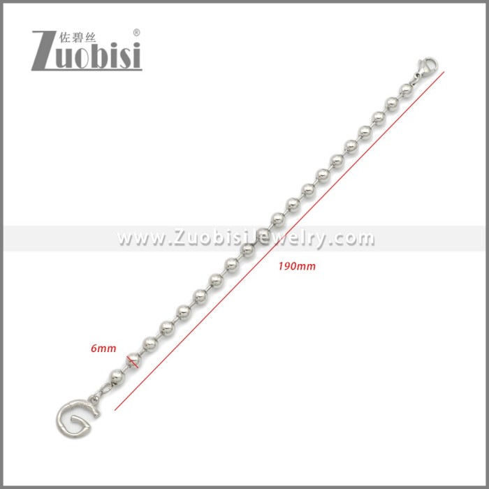 Stainless Steel Bracelets b010261S