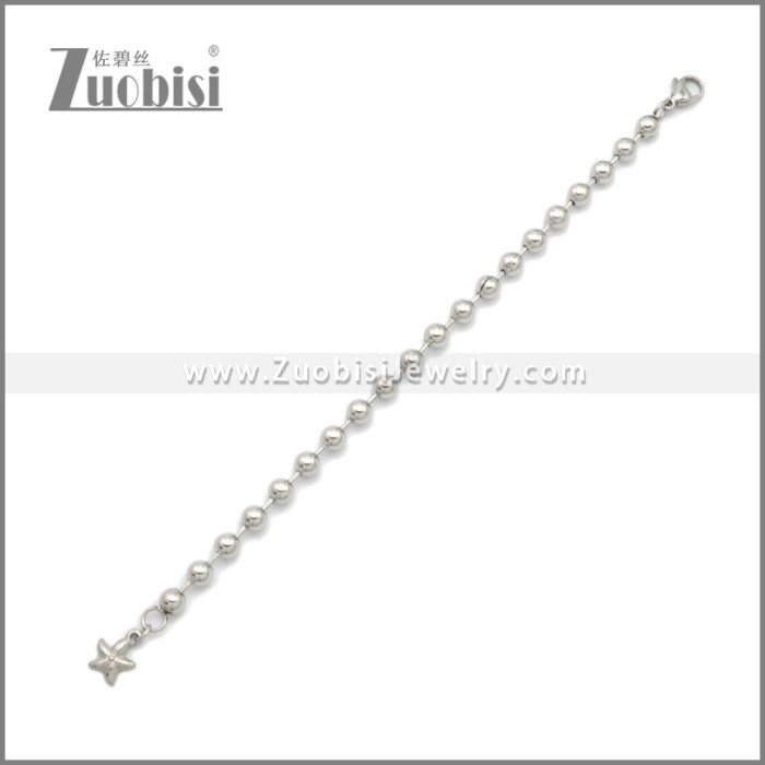 Stainless Steel Bracelets b010281S