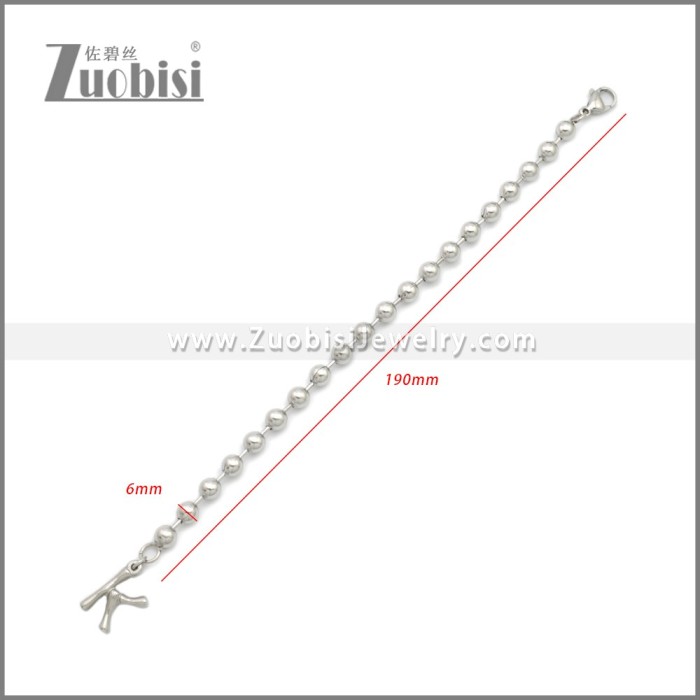 Stainless Steel Bracelets b010265S