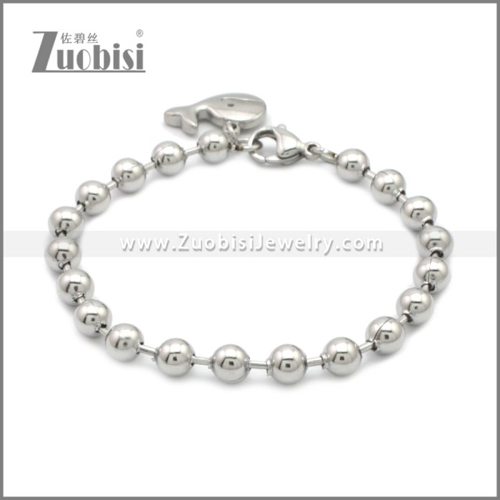 Stainless Steel Bracelets b010296S