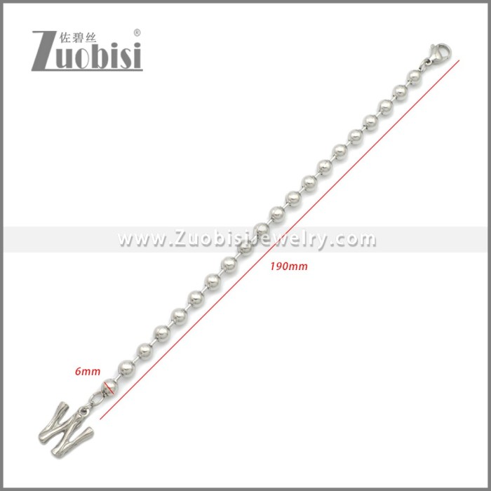 Stainless Steel Bracelets b010276S
