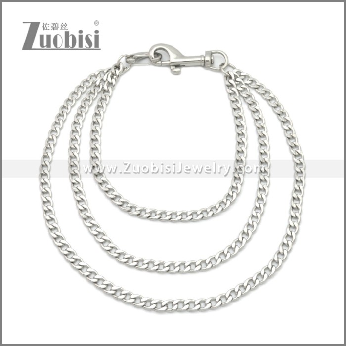 Stainless Steel Biker Wallet Chain for Pants y000063S