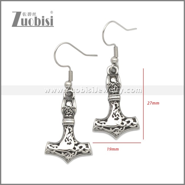 Stainless Steel Earrings e002251SA
