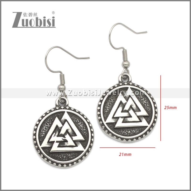 Stainless Steel Earrings e002248SH