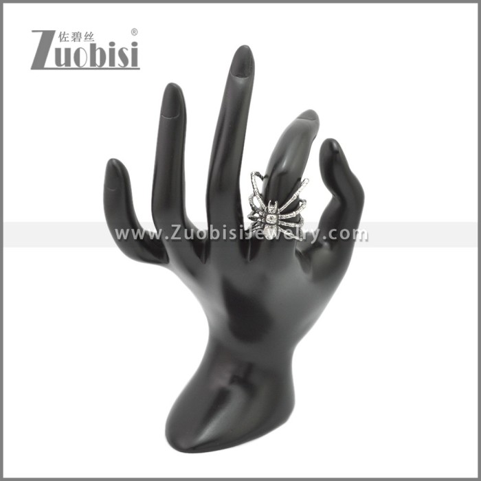 Stainless Steel Spider Rings r009207SA